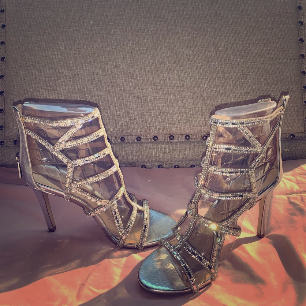 Aldo Rhinestone Heels